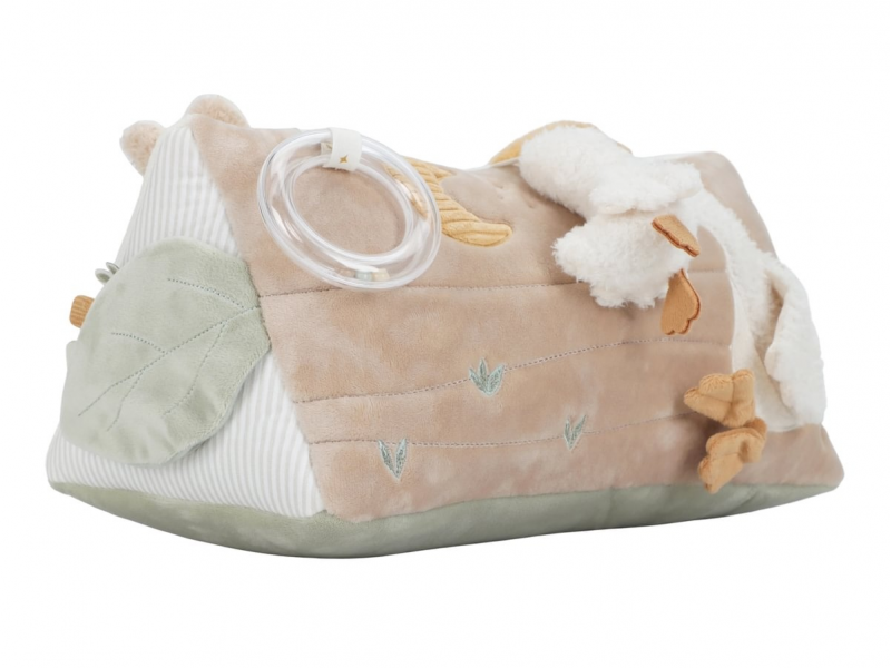 Polštářek trojhranný s aktivitami Newborn Naturals