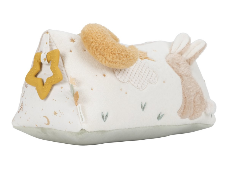 Polštářek trojhranný s aktivitami Newborn Naturals