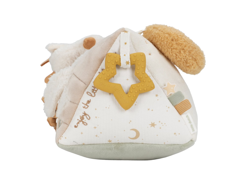 Polštářek trojhranný s aktivitami Newborn Naturals