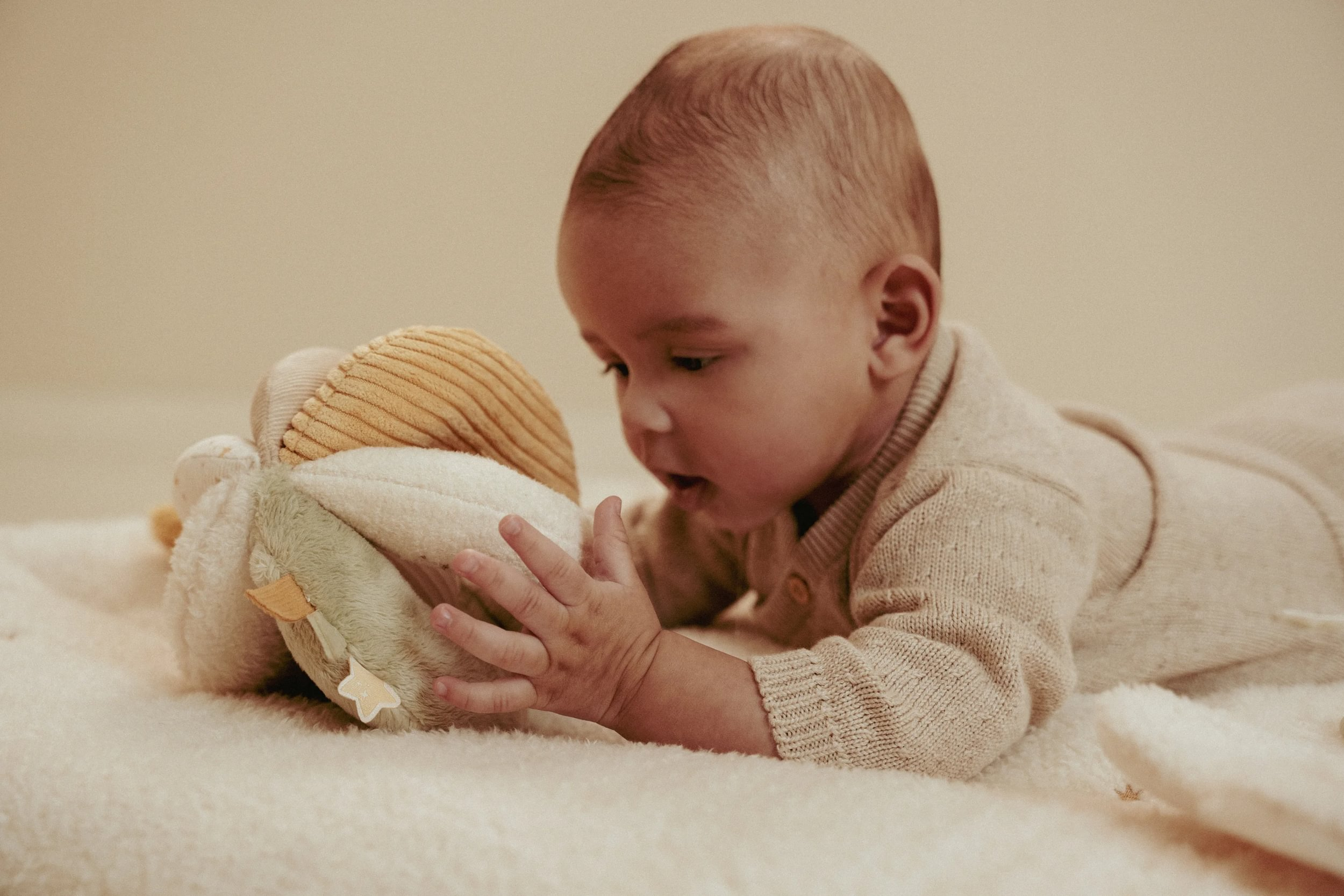 Míček textilní Newborn Naturals