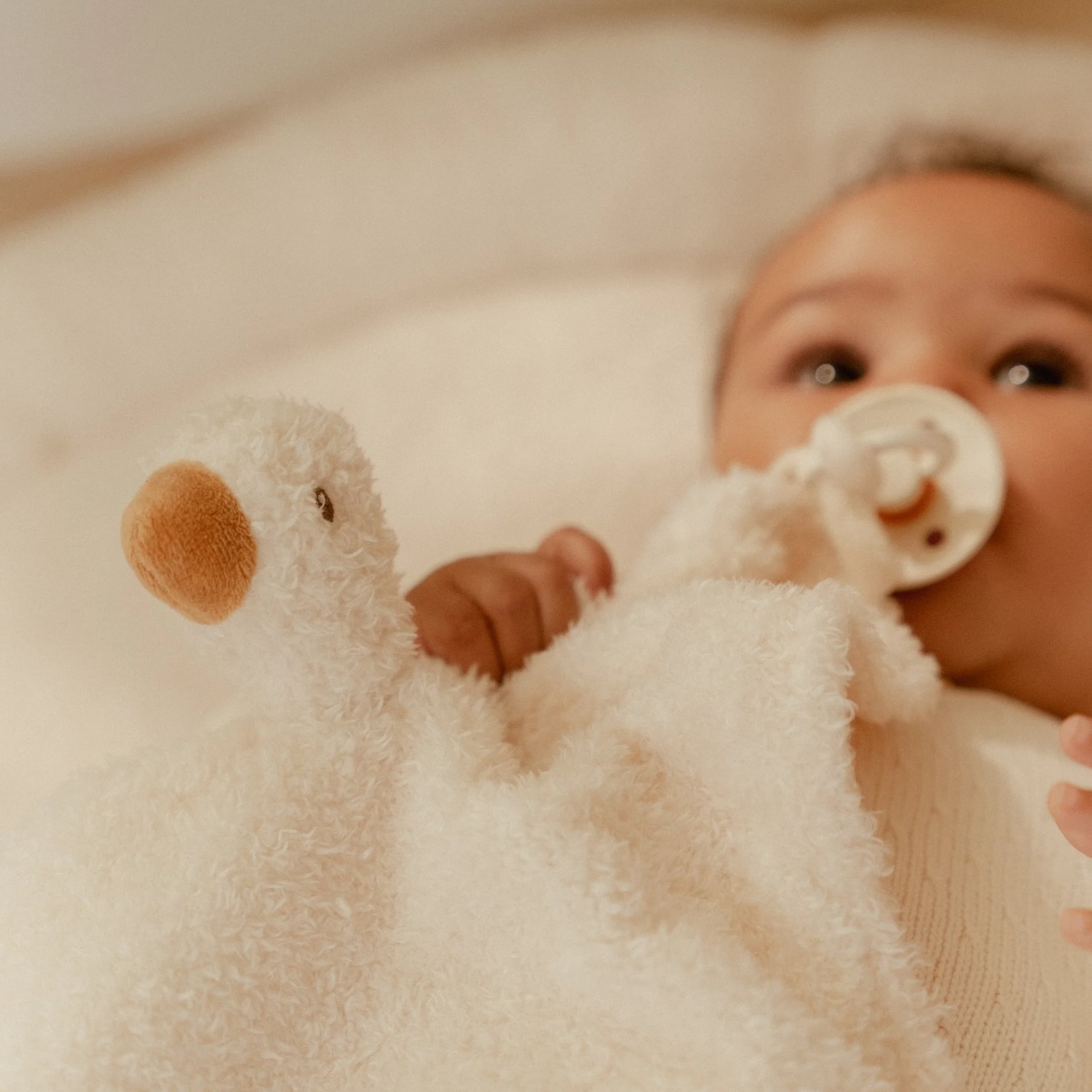 LITTLE DUTCH Muchláček husa Newborn Naturals