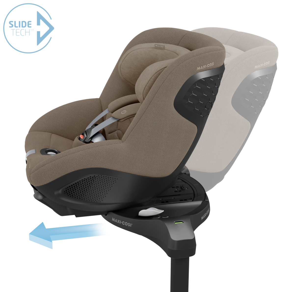 Mica 360 Pro i-Size autosedačka Authentic Truffle