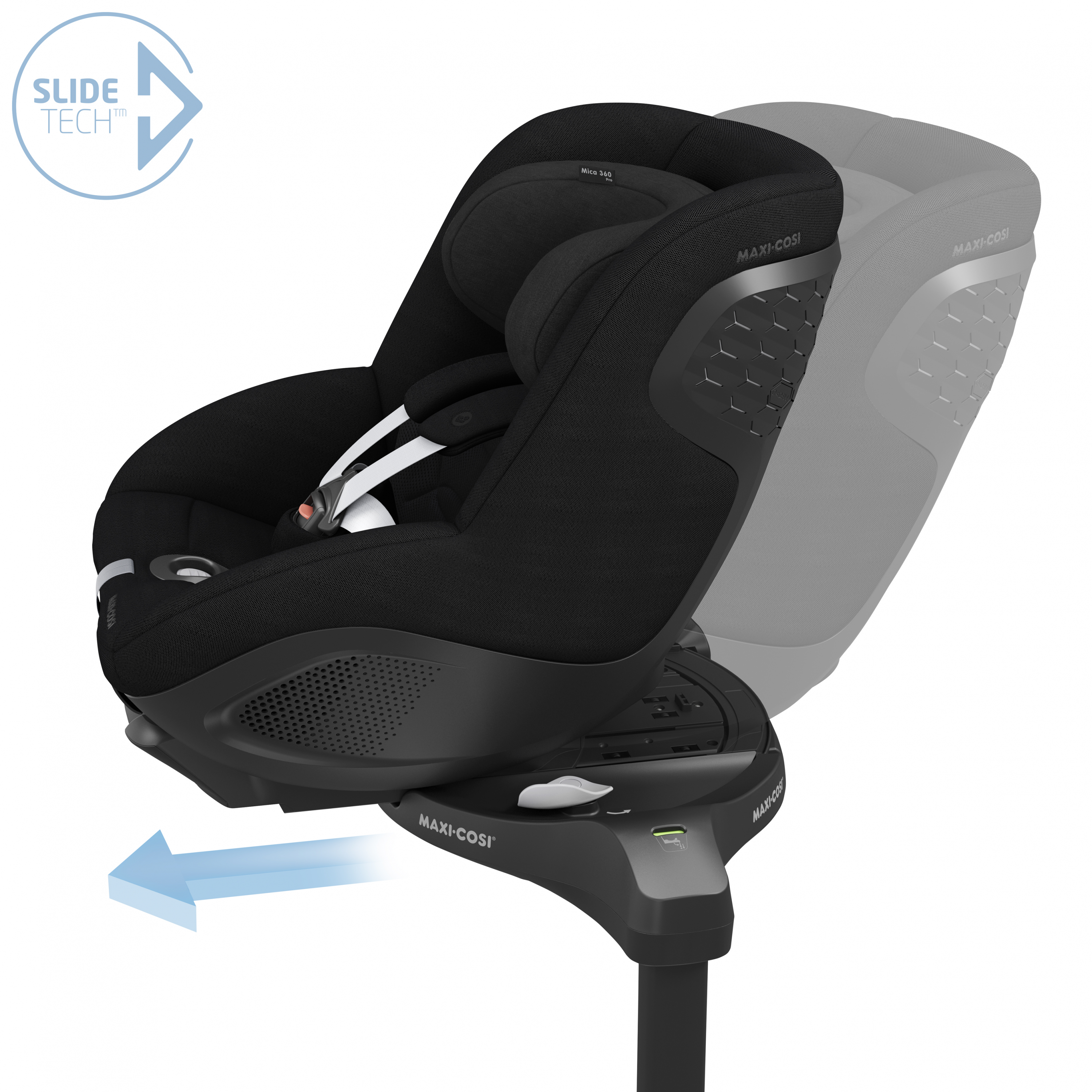 Mica 360 Pro i-Size autosedačka Authentic Black