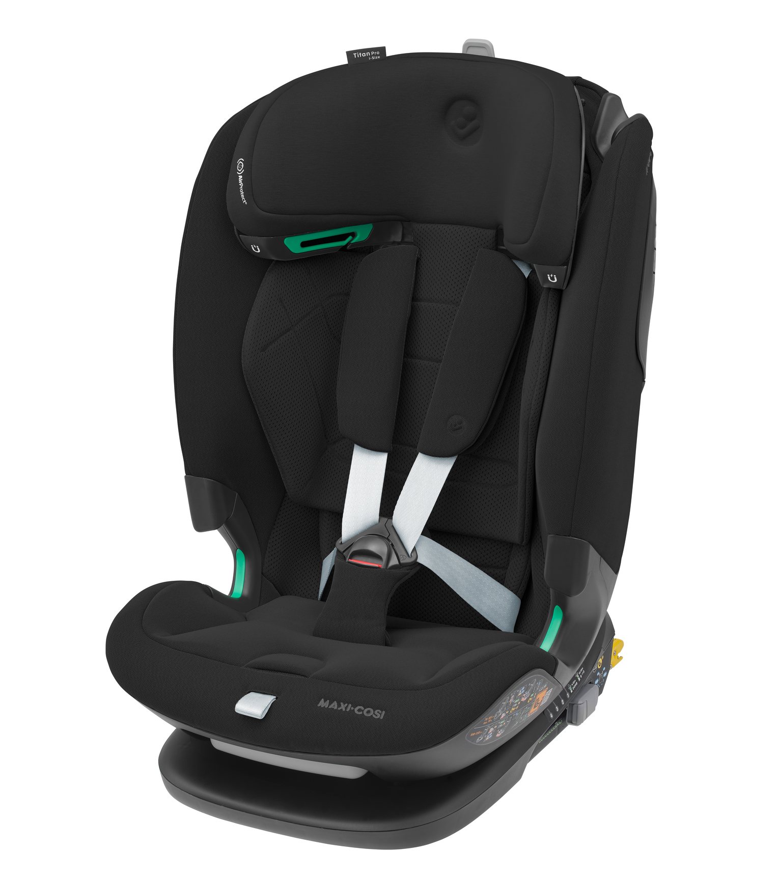 Titan Pro i-Size autosedačka Authentic Black