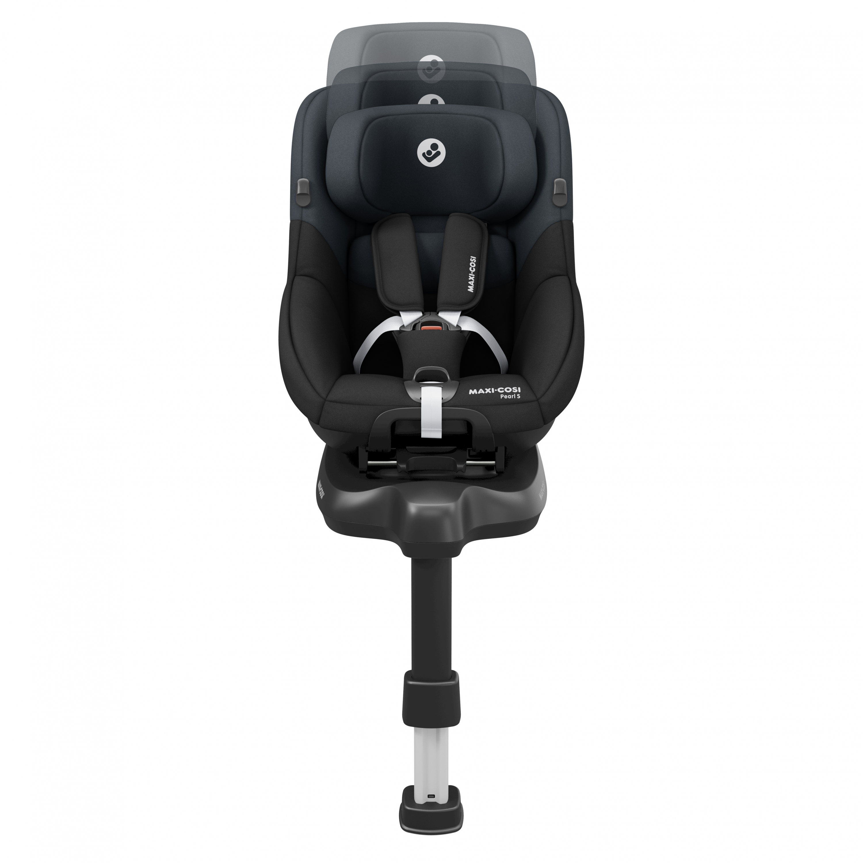 Pearl S autosedačka Tonal Black