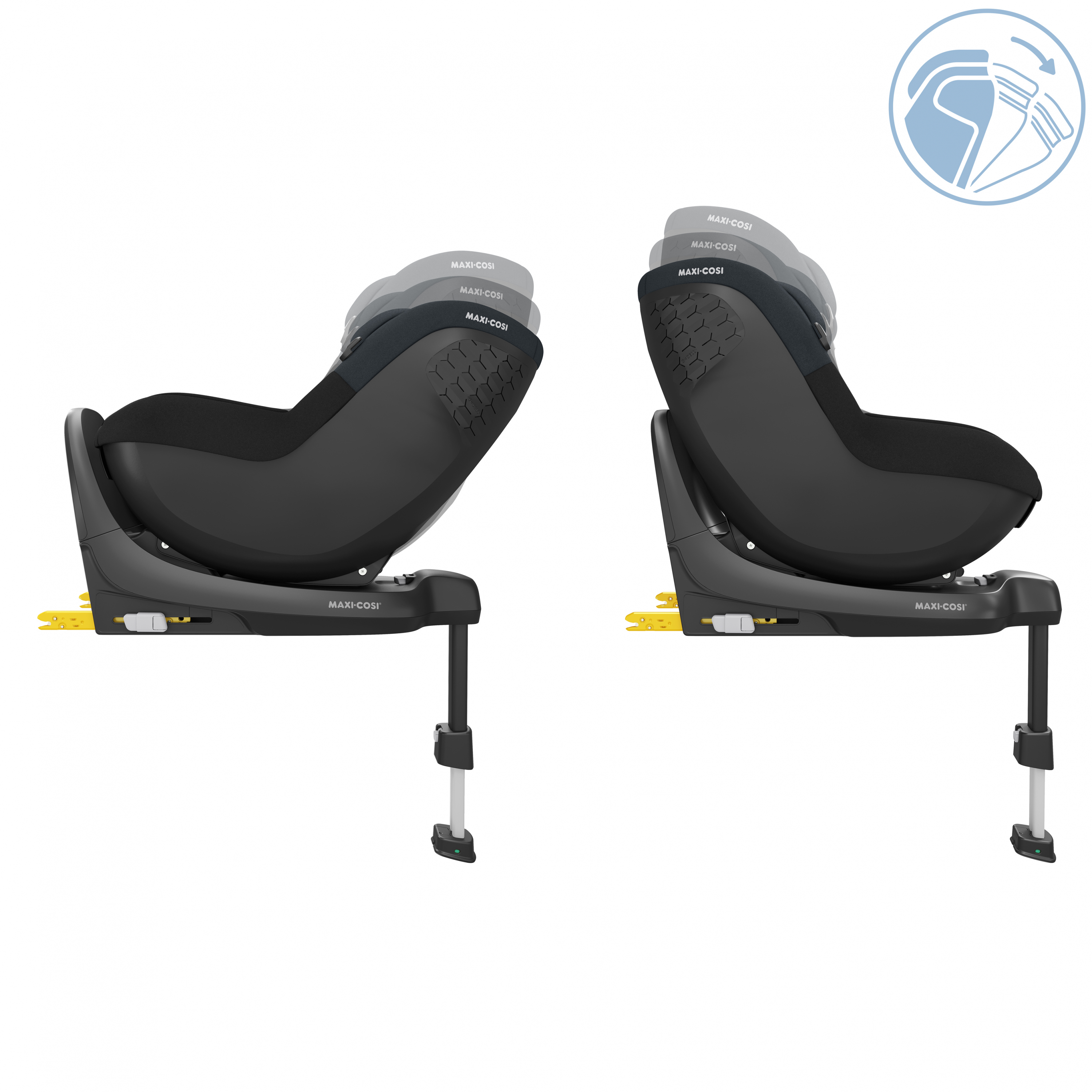 Pearl S autosedačka Tonal Black