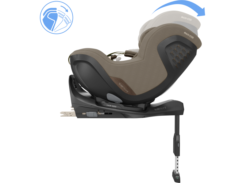 Pearl Slide Pro autosedačka Authentic Truffle