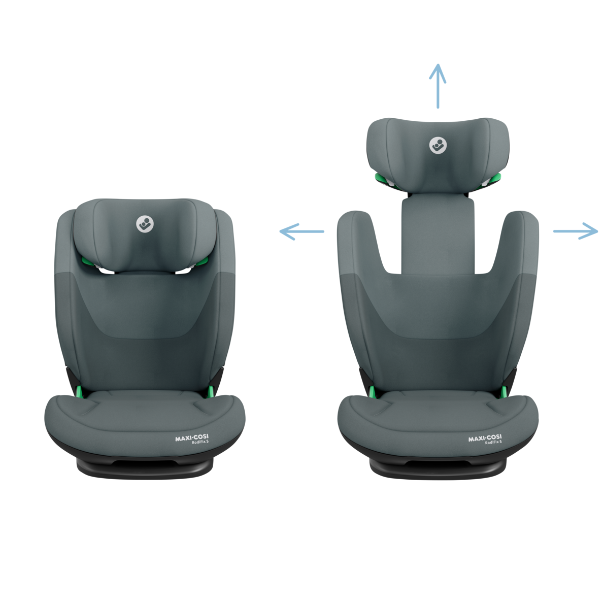RodiFix S i-Size autosedačka Tonal Graphite