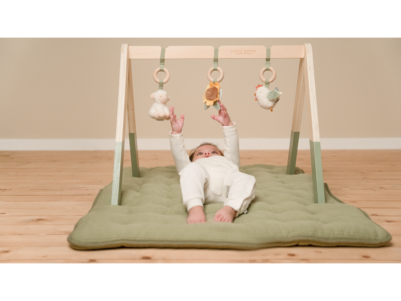 Dřevěná hrazdička Farma