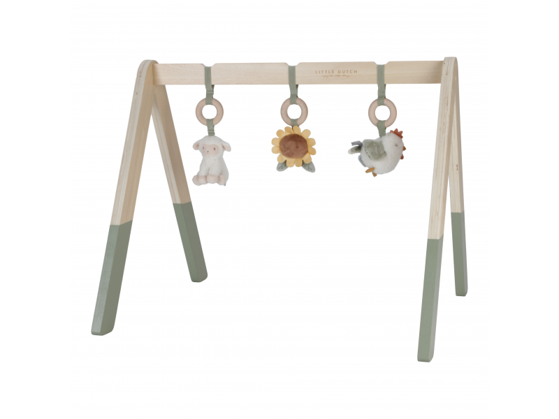 Dřevěná hrazdička Farma