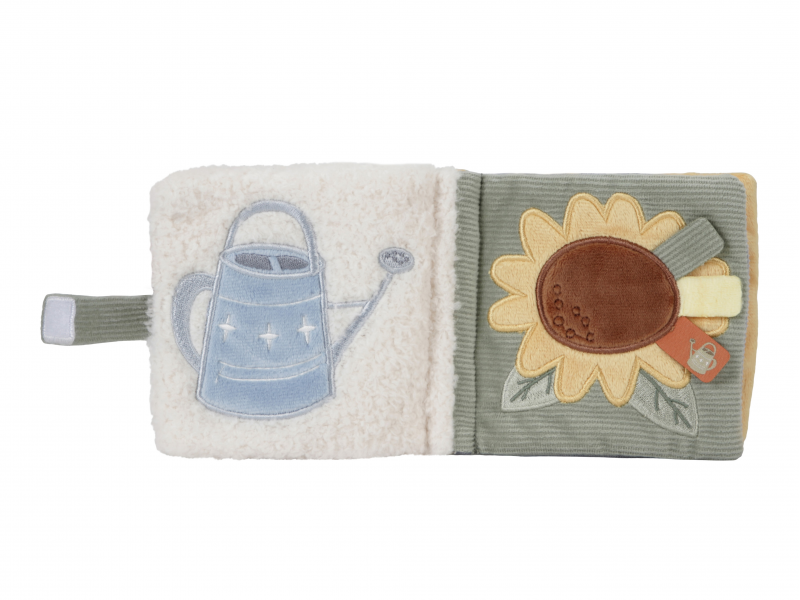 Závěsná textilní knížka s aktivitami Farma