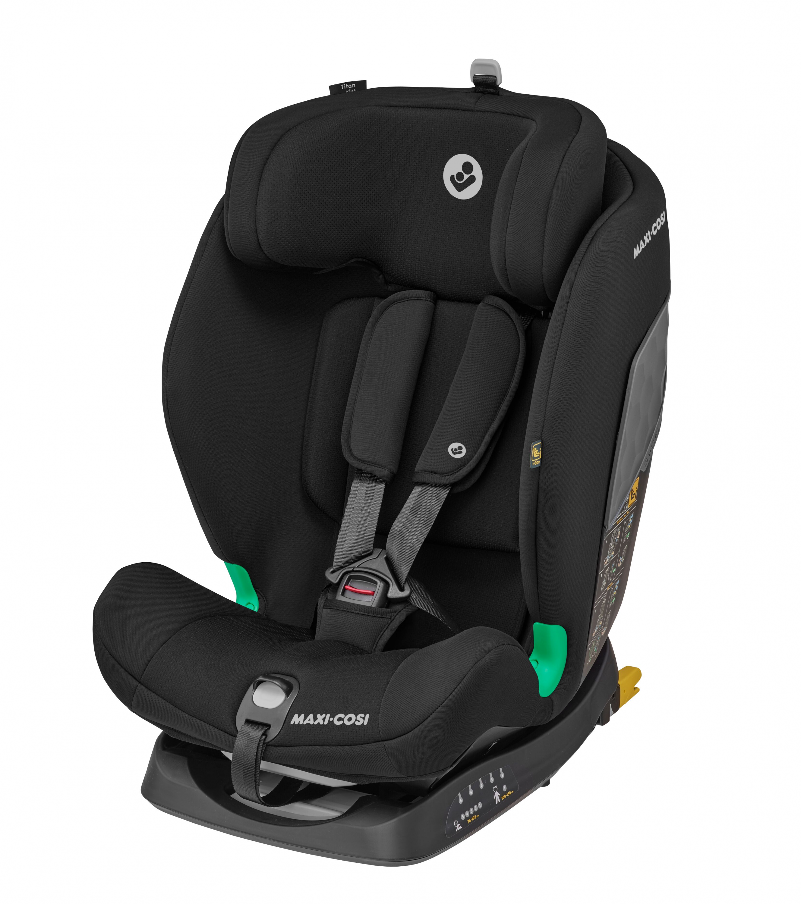 Titan i-Size autosedačka Basic Black