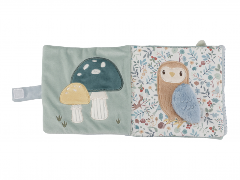 Textilní knížka s aktivitami Forest Friends