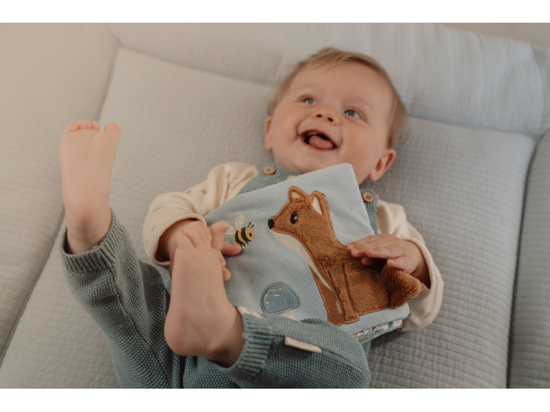 Textilní knížka s aktivitami Forest Friends