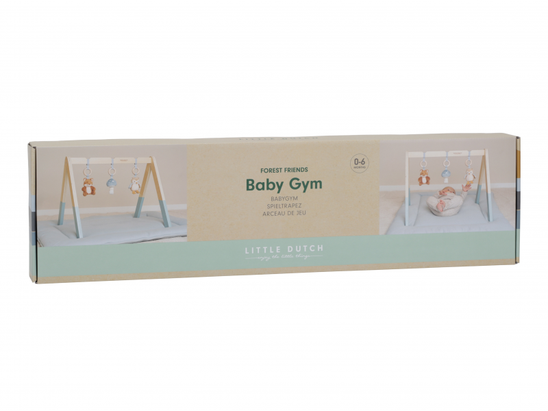 Dřevěná hrazdička Forest Friends