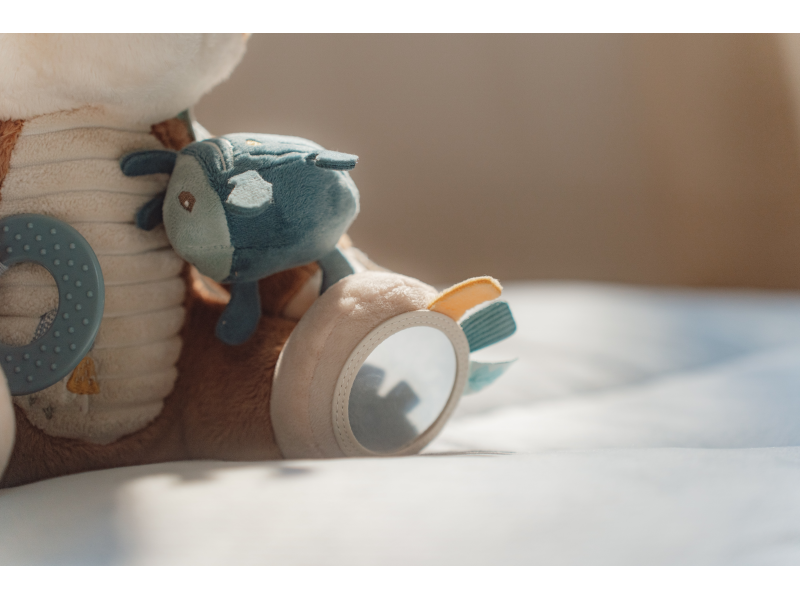 Liška plyšová s aktivitami Forest Friends