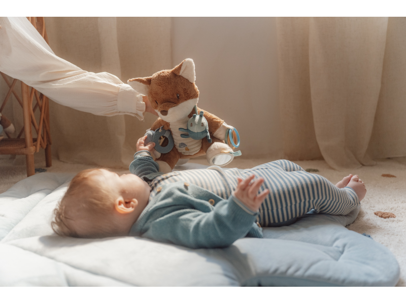 Liška plyšová s aktivitami Forest Friends