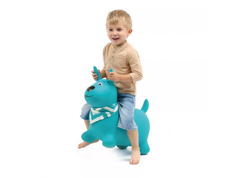 Skákací pes tyrkys