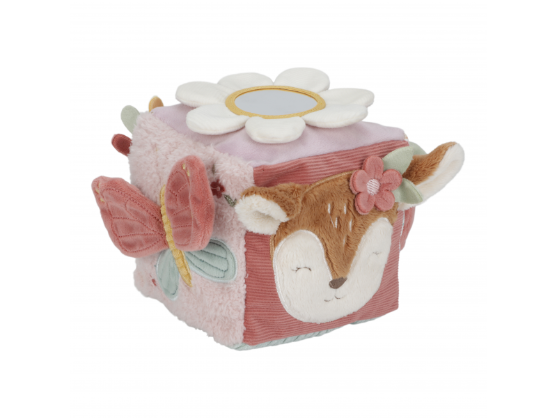 Kostka textilní s aktivitami Fairy Garden