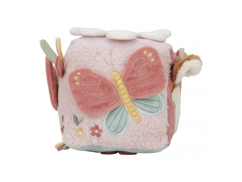 Kostka textilní s aktivitami Fairy Garden