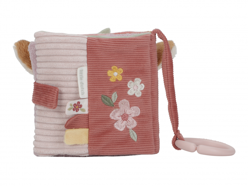 Závěsná textilní knížka s aktivitami Fairy Garden