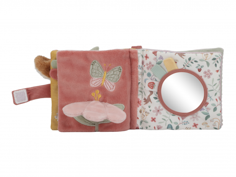 Závěsná textilní knížka s aktivitami Fairy Garden