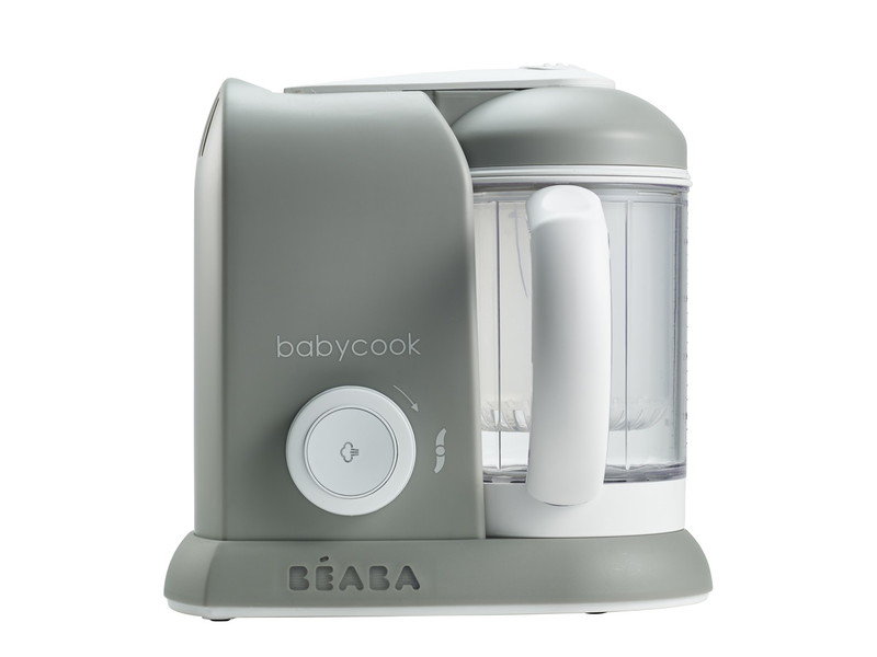 Parný varič + mixér BABYCOOK SOLO šedý
