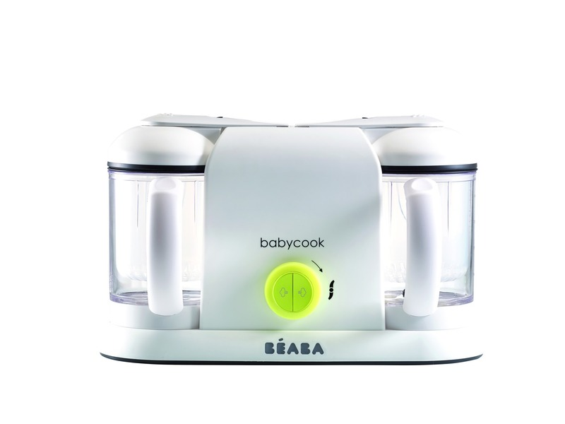 BEABA PARNÝ VARIČ + MIXÉR BABYCOOK DUO NEONOVÝ