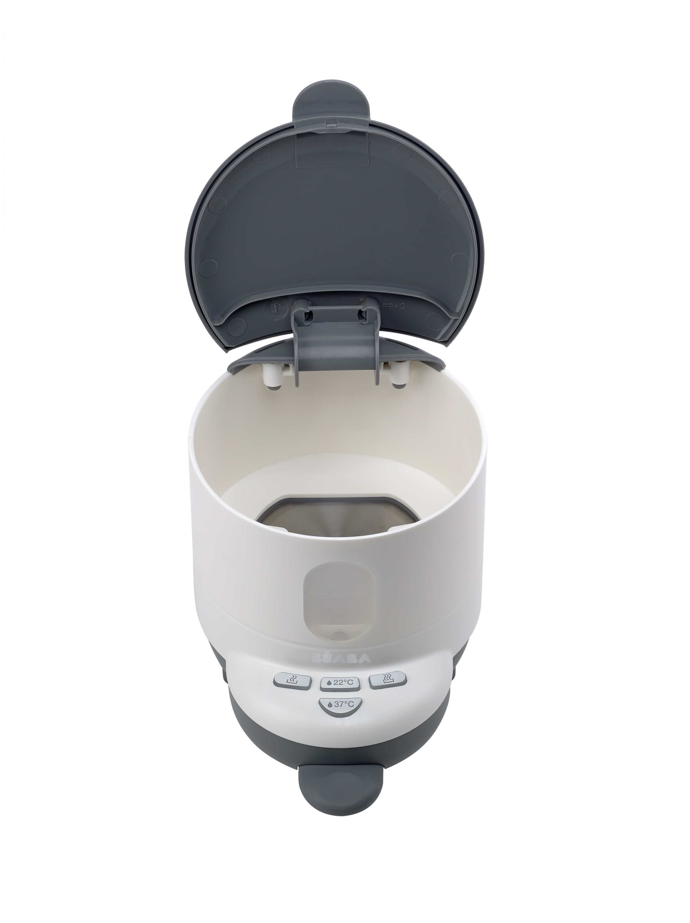 Bib'expresso 2v1 White Grey