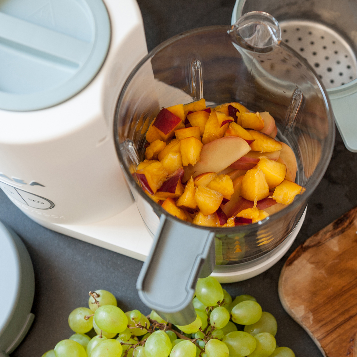 Parní vařič + mixér BABYCOOK Neo Eucalyptus