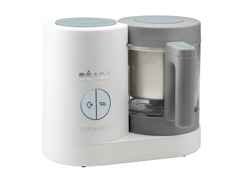 Parný  varič + mixér BABYCOOK Neo Grey White