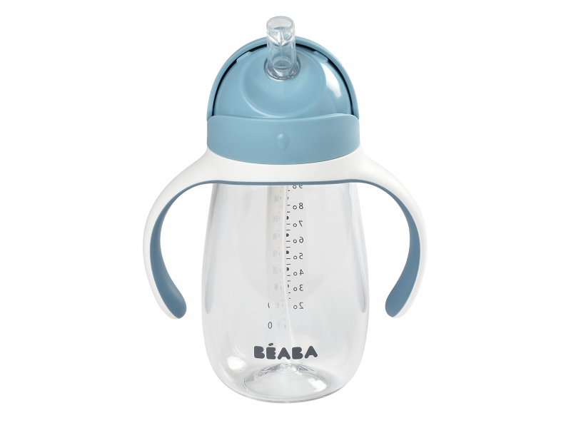 Hrnek s brčkem 300ml Windy Blue