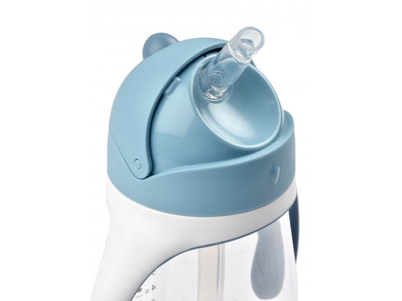 Hrnek s brčkem 300ml Windy Blue