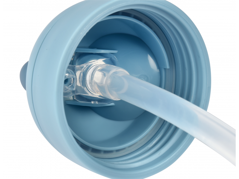 Hrnek s brčkem 300ml Windy Blue