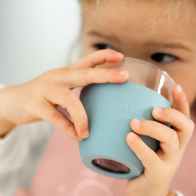 Jídelní sada skleněná s přísavkami Jungle