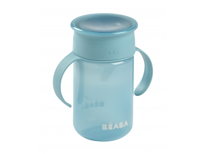 Hrnek trénovací 360° Blue 340 ml 12m+