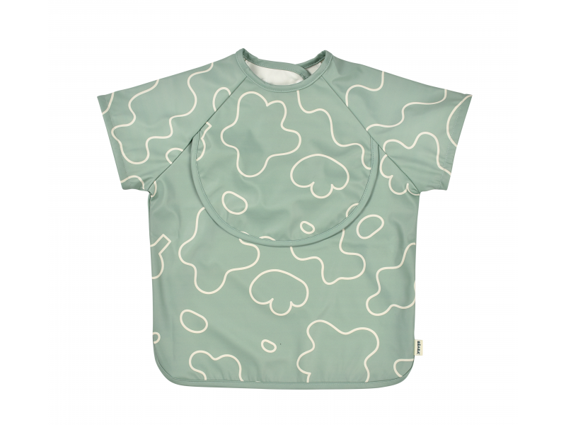 Bryndák 2v1 s odnímatelnými rukávy Sage Green