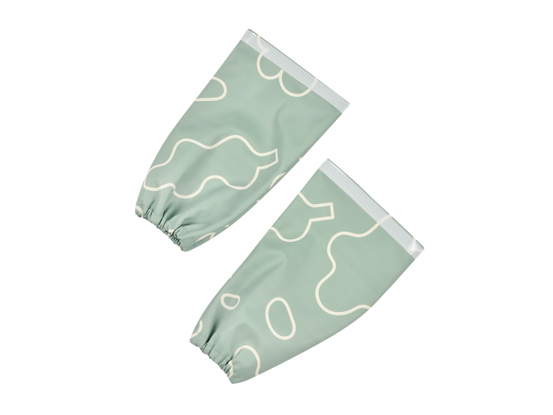 Bryndák 2v1 s odnímatelnými rukávy Sage Green