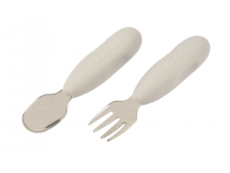 První trénovací příbor 2-dílný Velvet grey