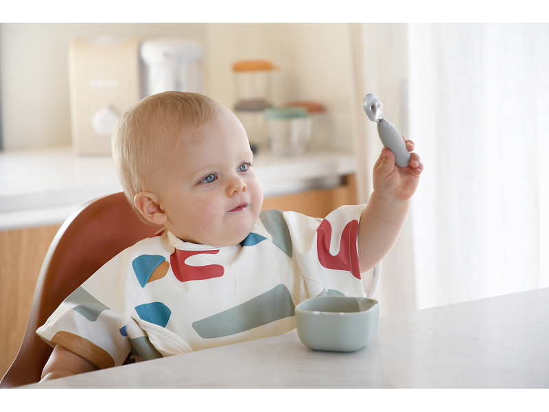 První trénovací příbor 2-dílný Velvet grey