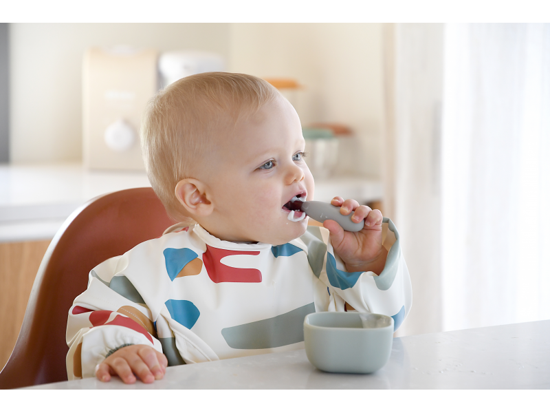 První trénovací příbor 2-dílný Velvet grey