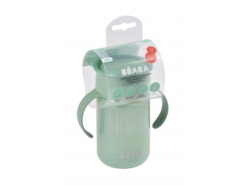 Hrnek trénovací 360° Green 340 ml 12m+