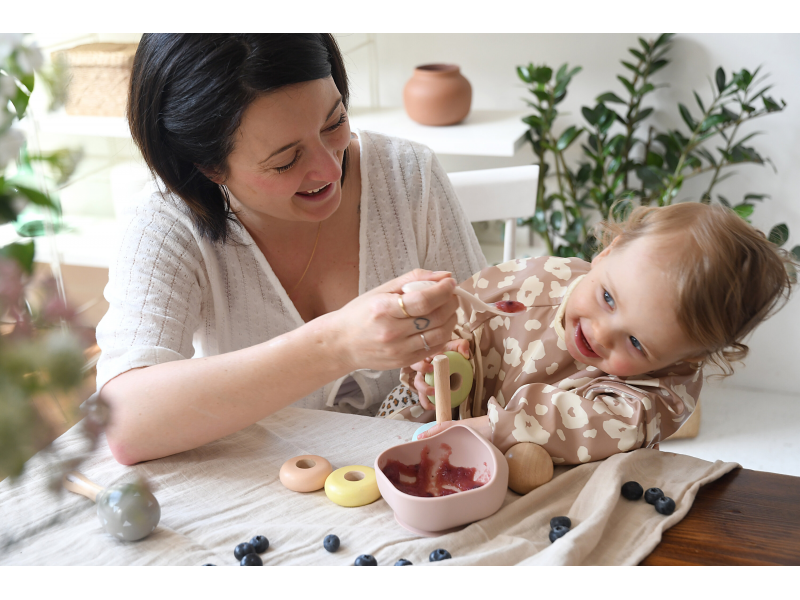 Miska silikonová s přísavkou Cotton Candy