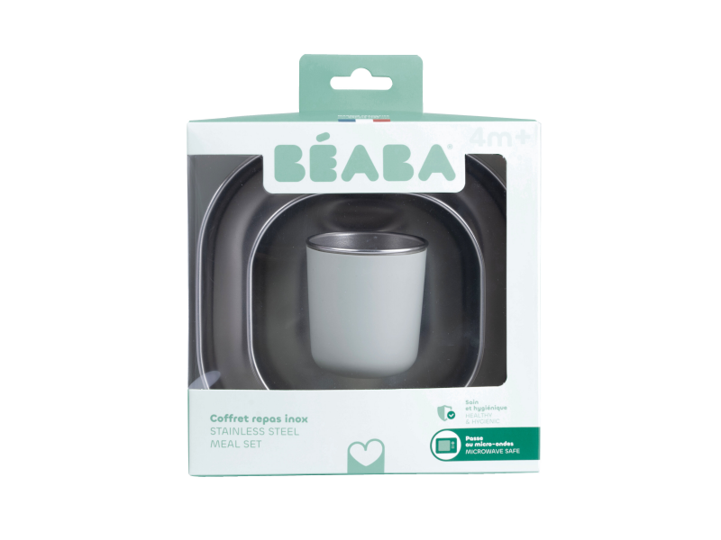 Jídelní sada nerez 3-dílná Cotton Candy