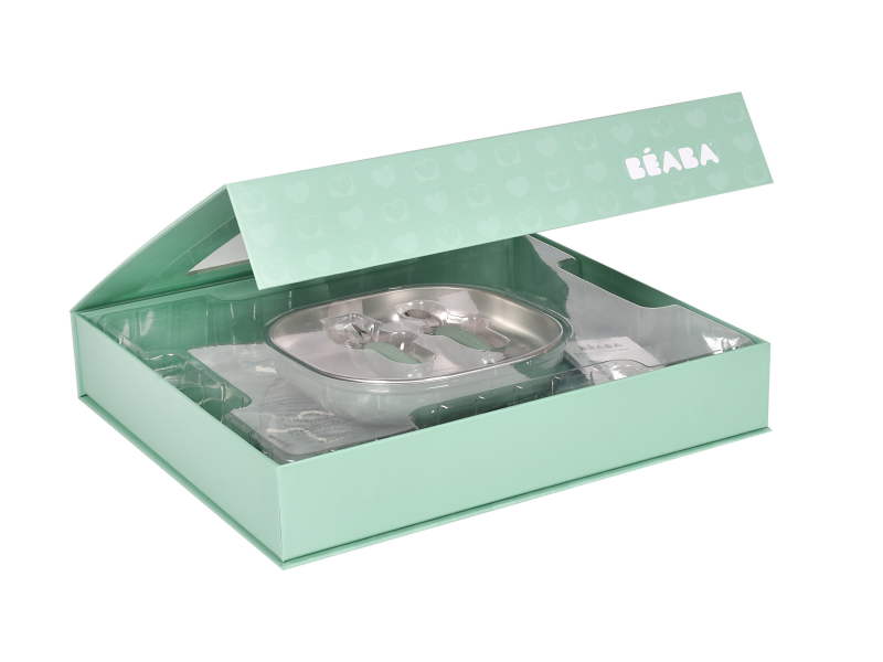 Jídelní sada pro nejmenší Sage Green