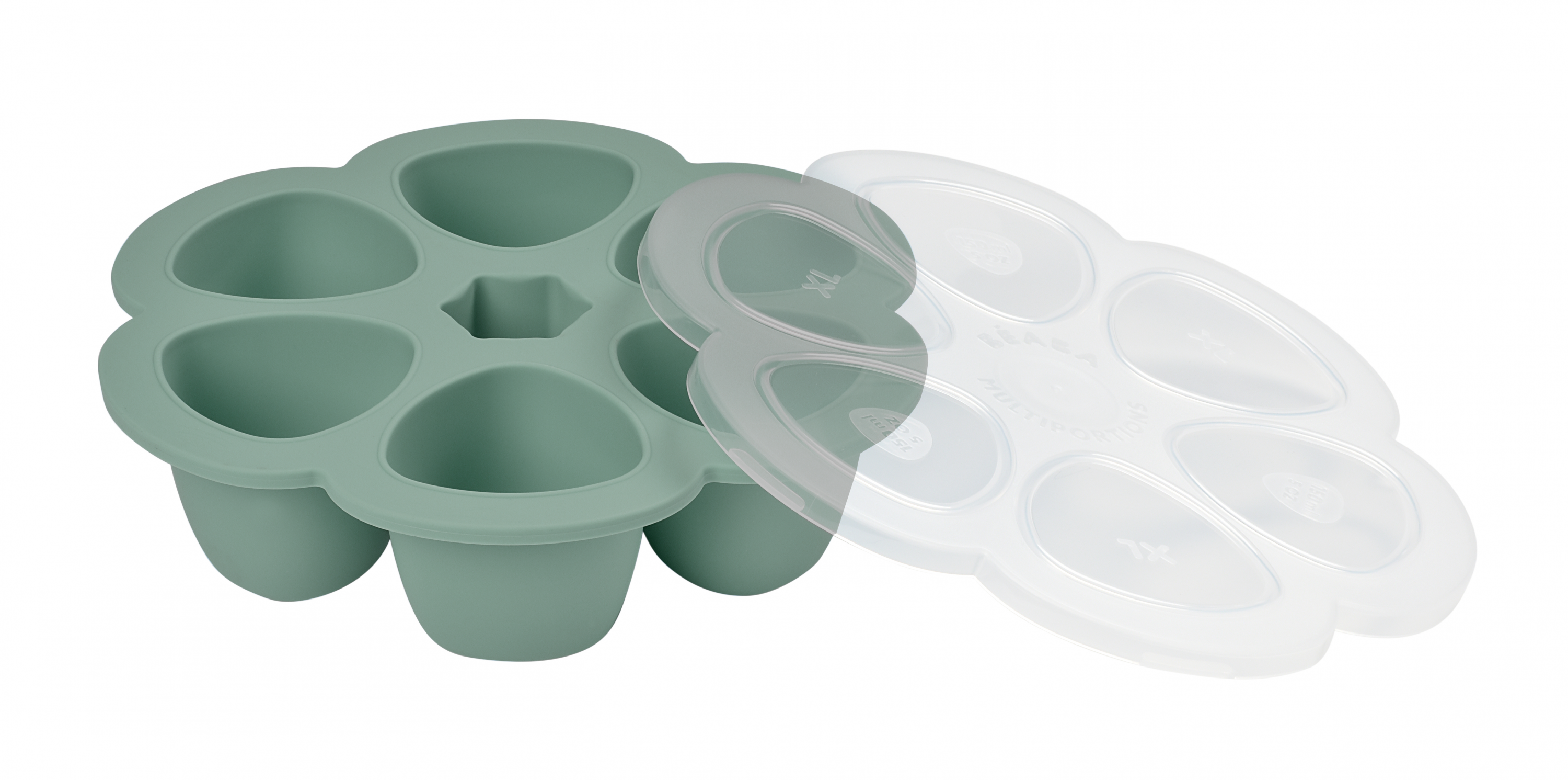 Multi-dávkovač na jídlo 6x 150ml Sage Green
