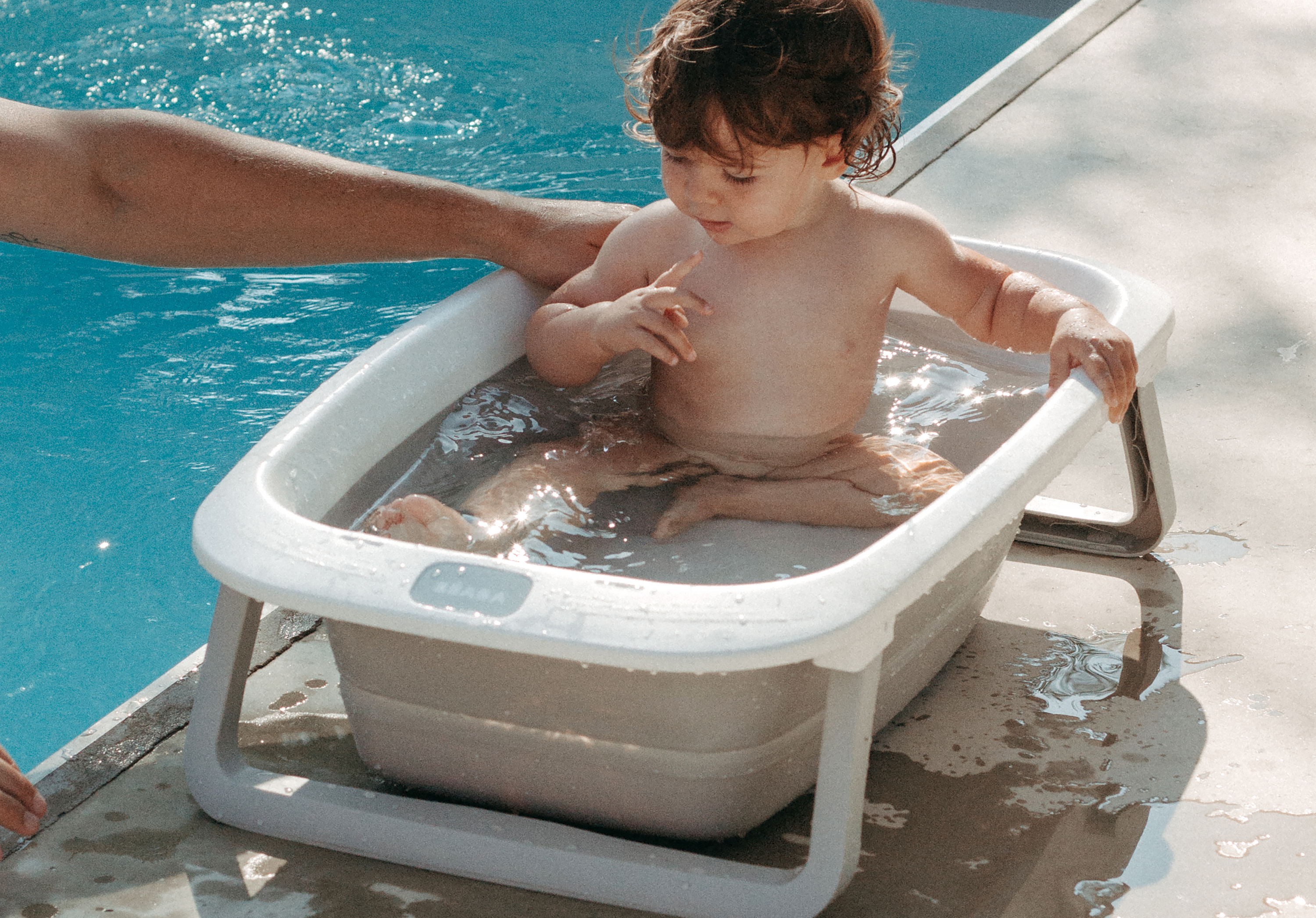 BEABA Vanička skládací Eazy Pop Velvet Grey