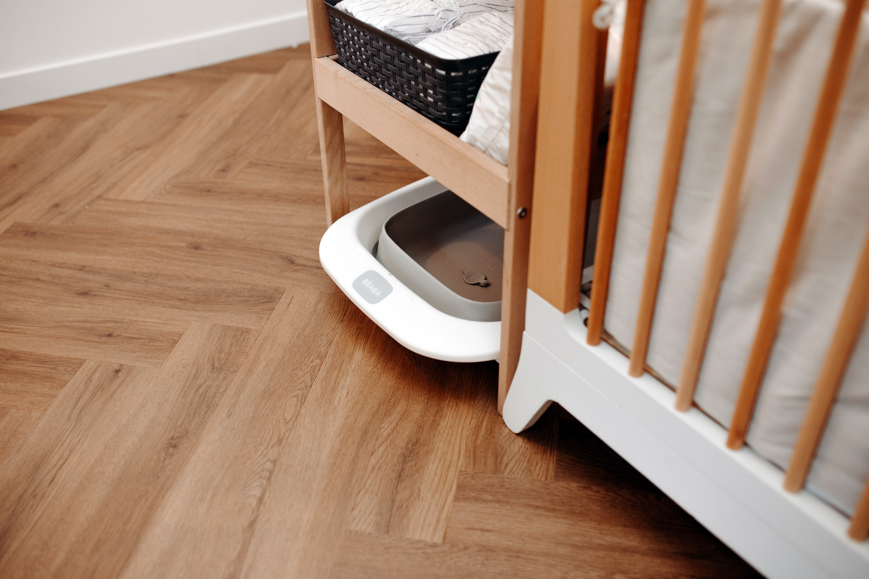 BEABA Vanička skládací Eazy Pop Velvet Grey