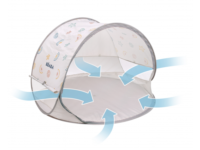 Plážový stan anti-UV Clay Earth