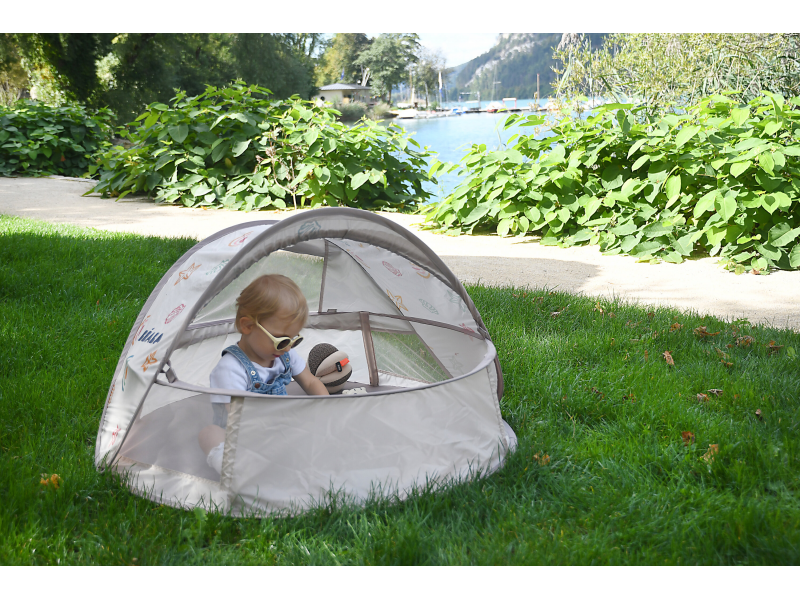 Plážový stan anti-UV Breezynest Clay Earth